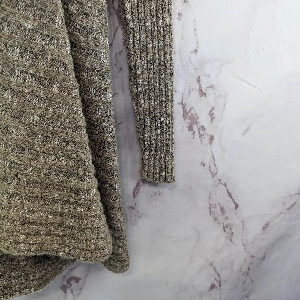 Free People Sweater Women Small Cardigan Waterfall Longline Tunic Duster Wool - Picture 4 of 12